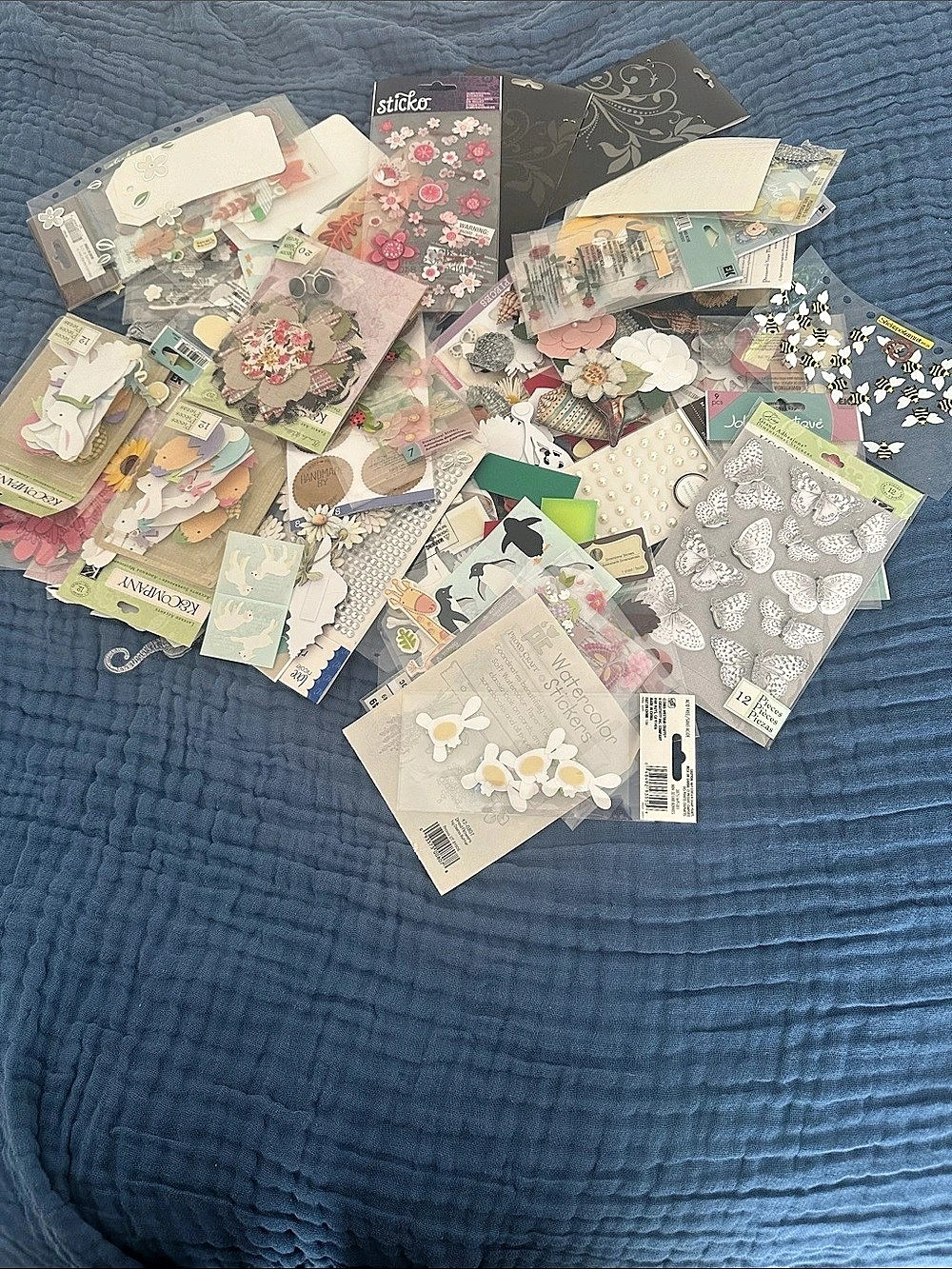 Assorted Stickers - many seasons, themes, rhinestones